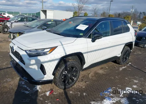2024 Toyota Rav4 Hybrid Xse из США, поврежденный, VIN 4T3E6RFV4RU169653